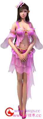 美女素材，可做魂魄、印记、宝石类