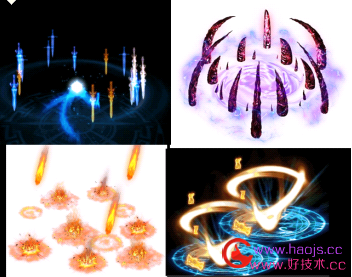 更新五款特效技能素材