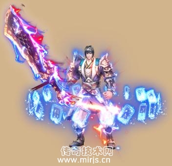 【君临天下套装】武器素材和衣服素材-传奇素材网