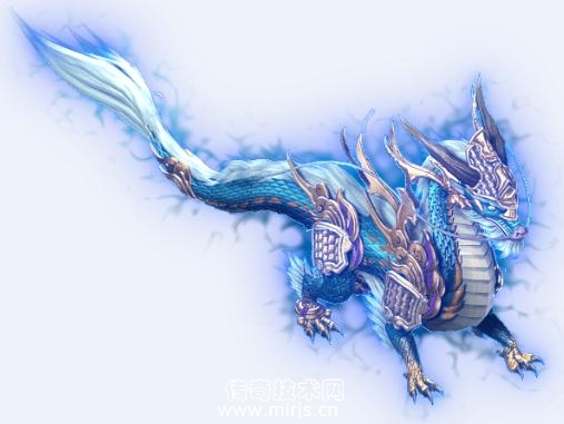 【新版四大神兽-朱雀-玄武-青龙】怪物素材-传奇素材网