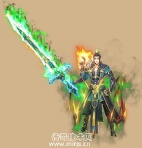 【天道圣君套装】武器素材和衣服素材