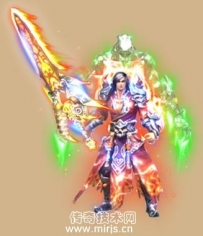 【龙魂血饮套装】武器素材和衣服素材-传奇素材网